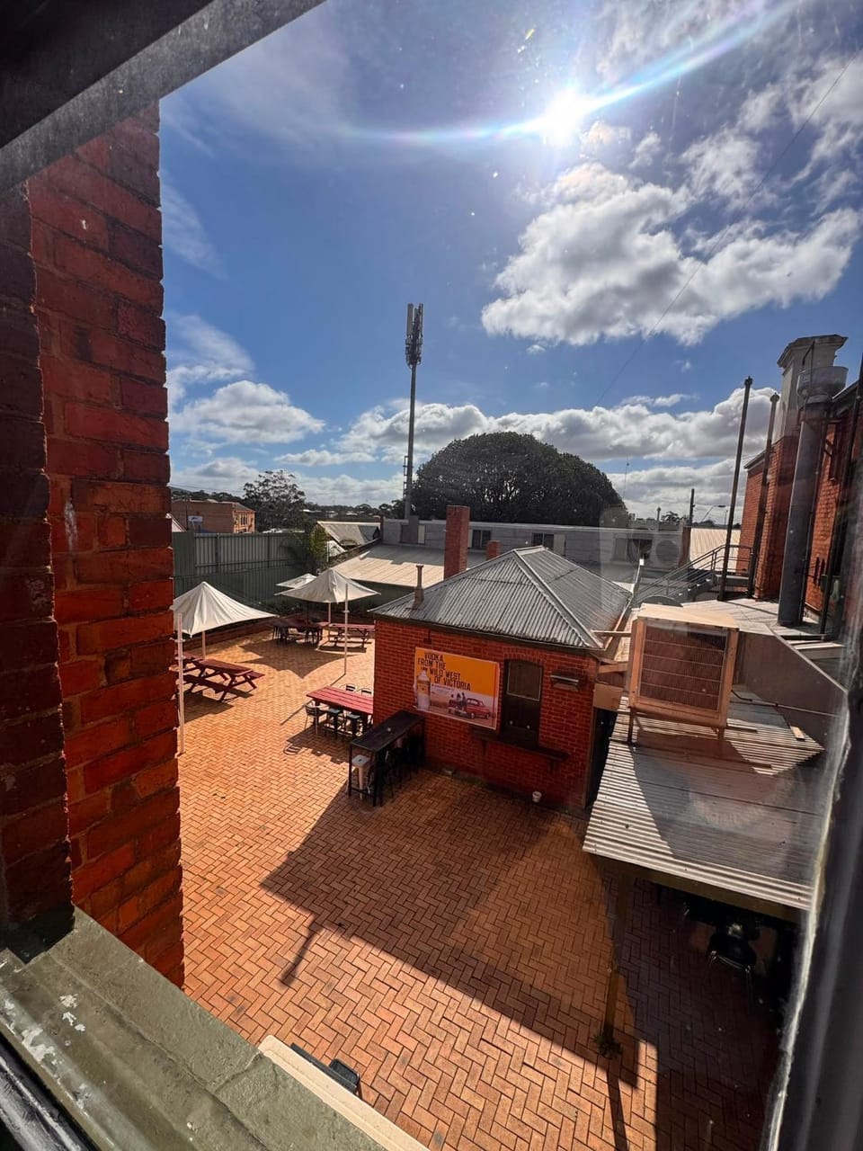 Property building, Garden