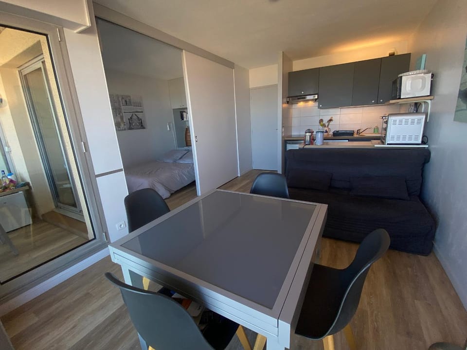 Appartement T2, vue mer superbe - 4 pers. - FR-1-374-244 Apartment in Arcachon