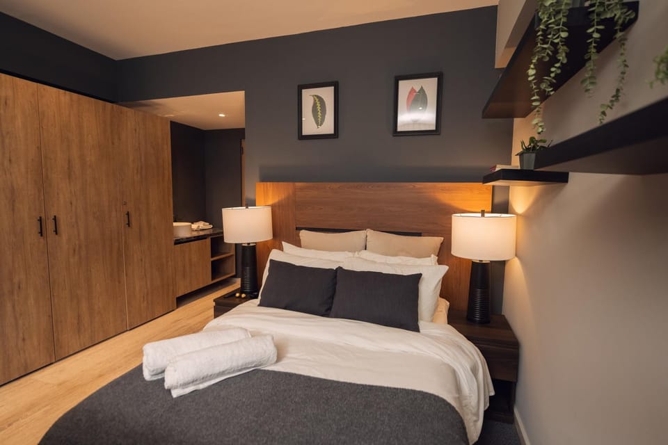 Bed, Photo of the whole room, Bedroom, wardrobe
