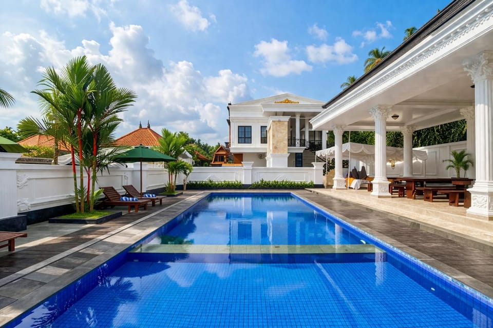 Pool view, Swimming pool