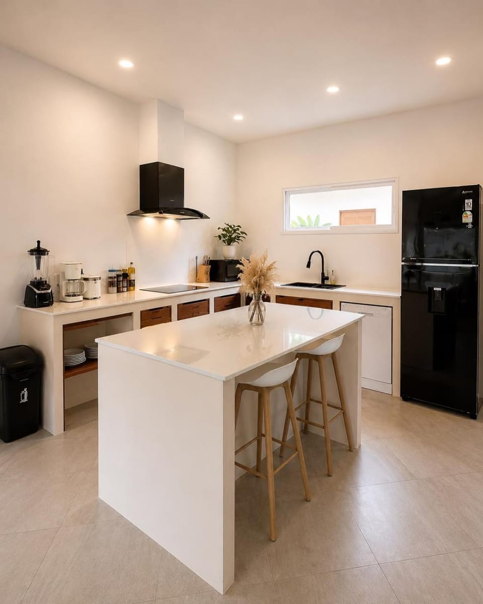 Kitchen or kitchenette, Dining area, stove, kitchen
