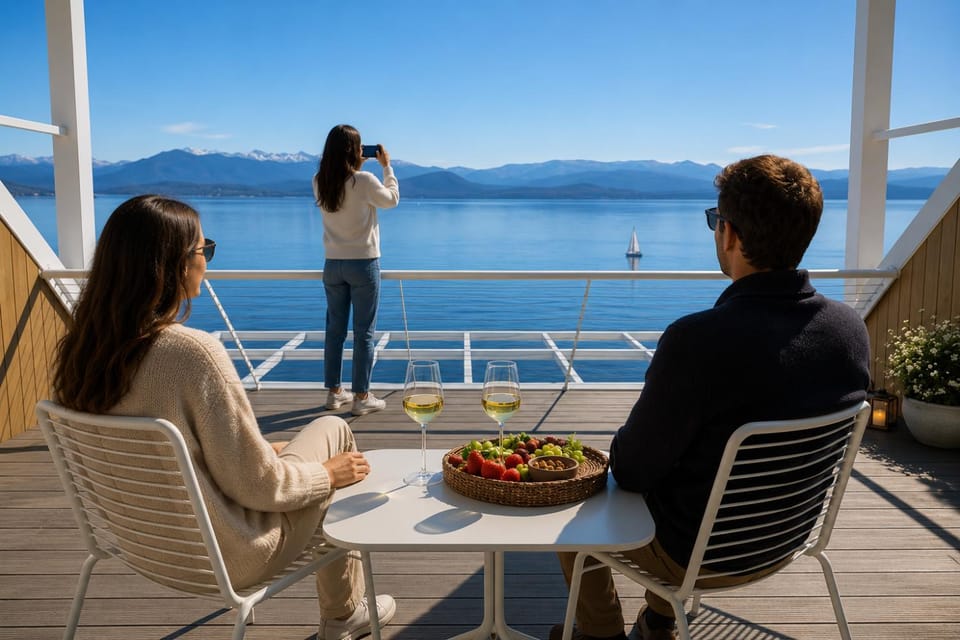 Balcony/Terrace, Lake view, Mountain view