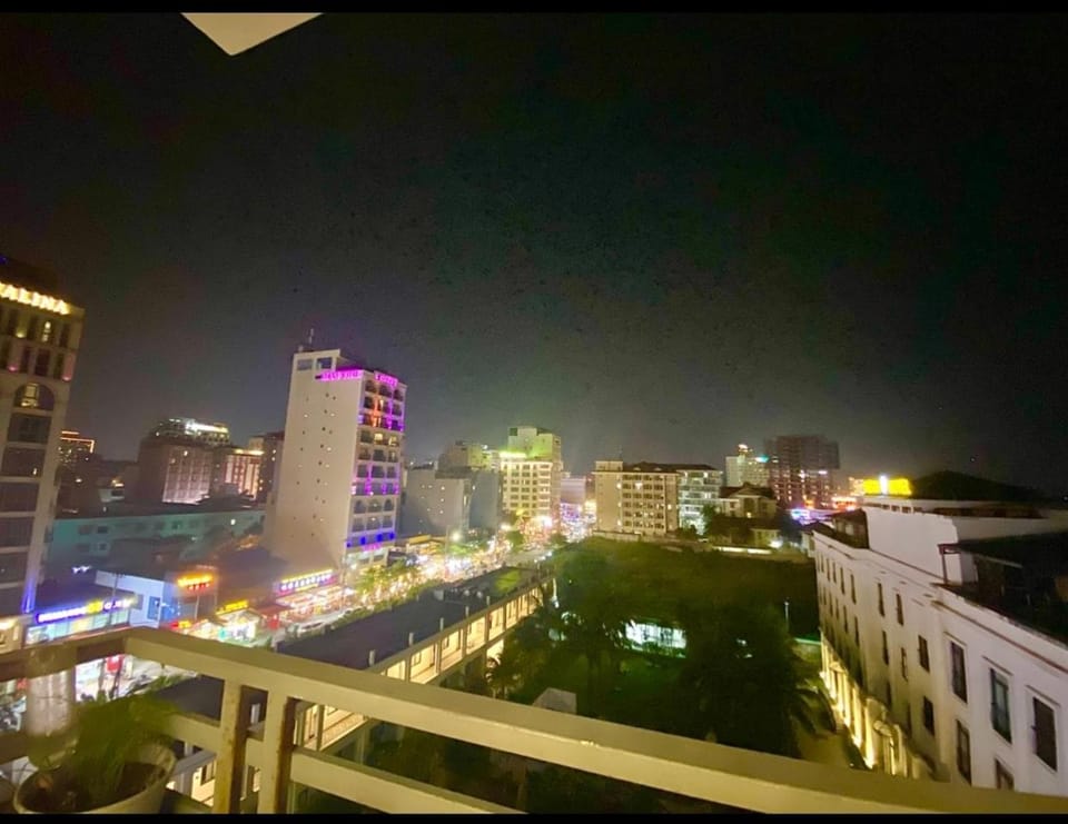 Property building, Night, City view