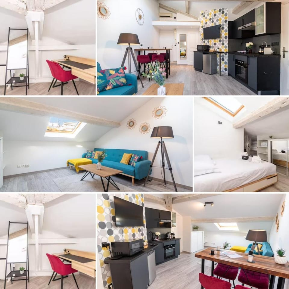Kitchen or kitchenette, Living room, Photo of the whole room, Seating area, Bedroom, stove, kitchen