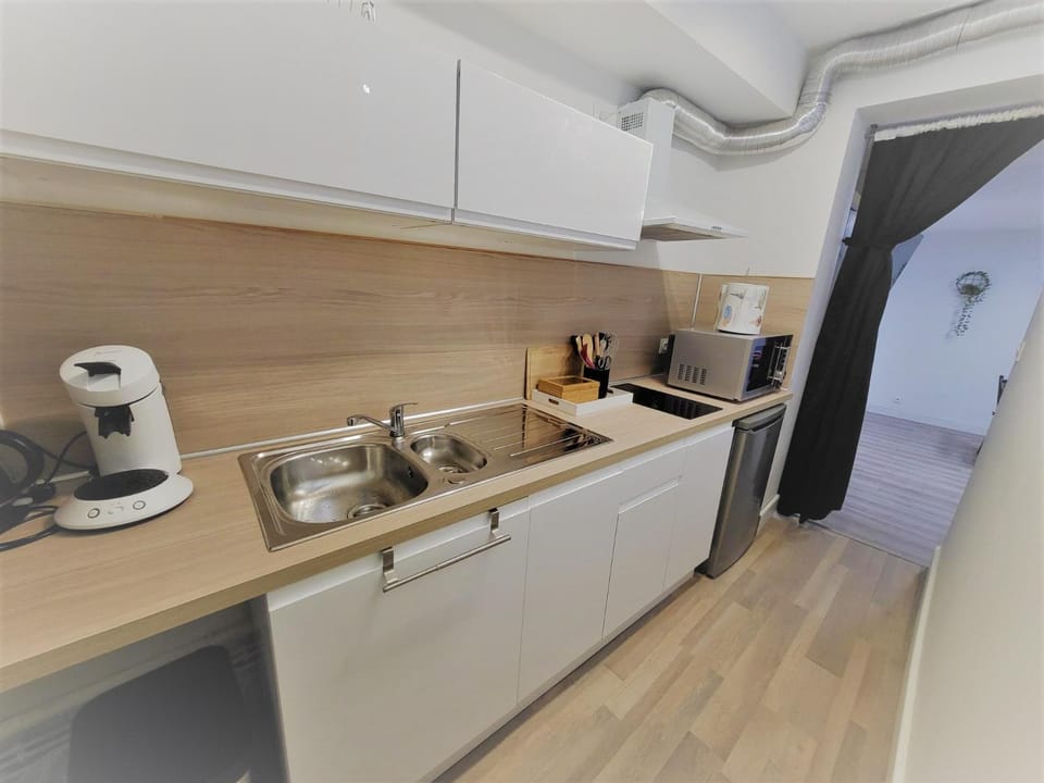 Appart au calme avec cour avec 1 siège massant! Apartment in Nancy