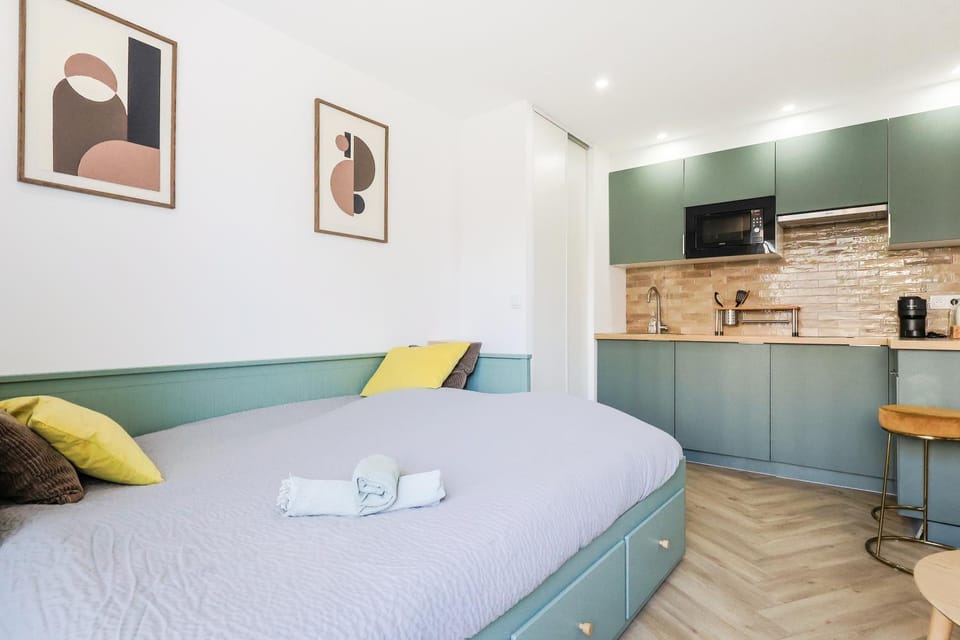 Perfectly located studio between sea and city center Apartment in Nice