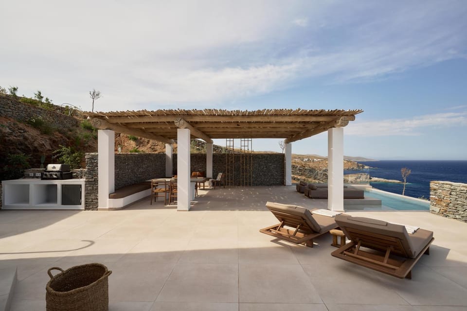 Patio, View (from property/room), Pool view, Sea view, Swimming pool