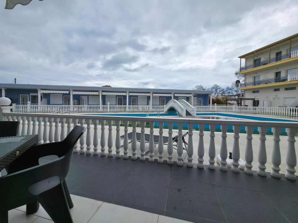 Patio, Day, View (from property/room), Balcony/Terrace, Pool view, Swimming pool