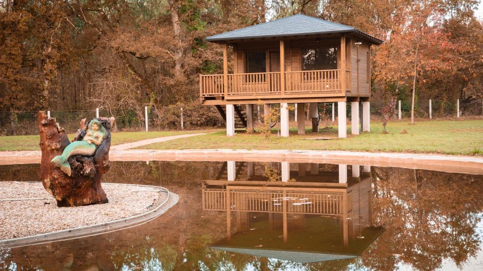 Pensión Cabañas Bosque Máxico de Bonxe Campground/ 
RV Resort in Lugo