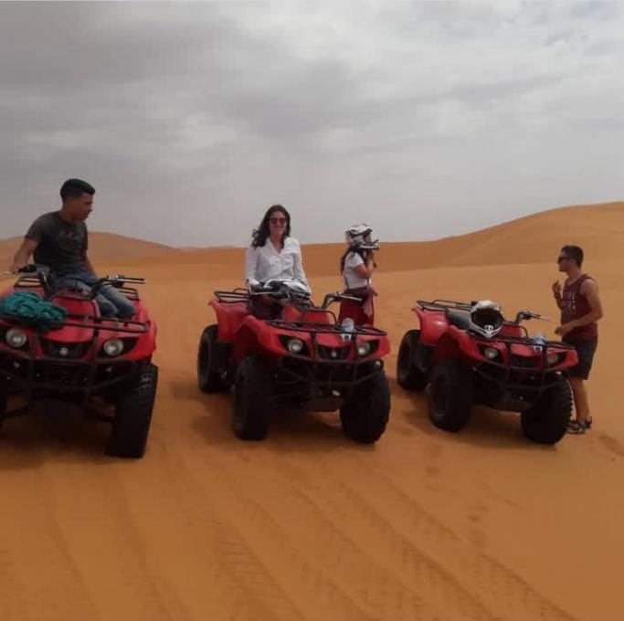 Sahara dunes marzouga Luxury tent in Morocco