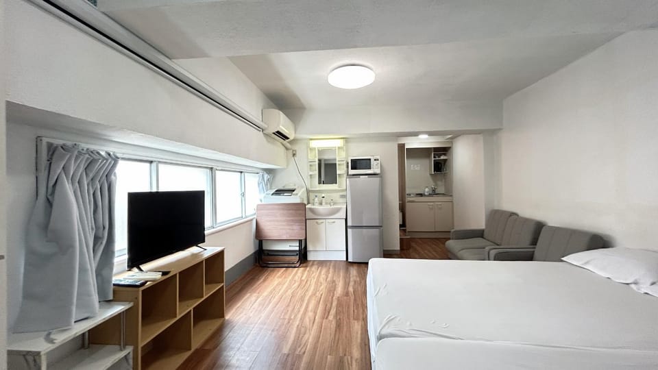 Skytree車站徒步5分 Tokyo東京夜景 機場直達 帶廚房 洗衣機 電梯 Amin Hotel 1B Apartment in Japan