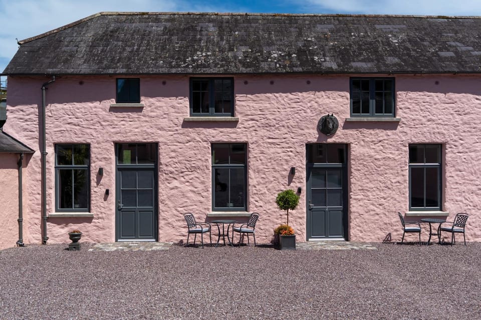 Pallastown House Courtyard Kinsale House in County Cork