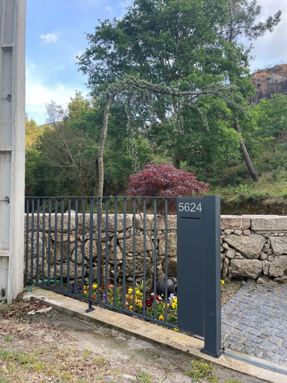 Facade/entrance, Spring, Garden, Garden view