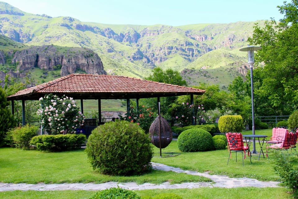 Natural landscape, Garden, Garden view, Mountain view