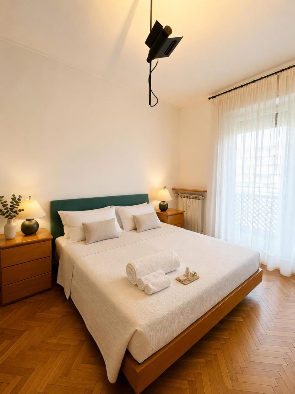 Bed, View (from property/room), Other, Bedroom, furniture, locker, locker, wardrobe, air conditioner