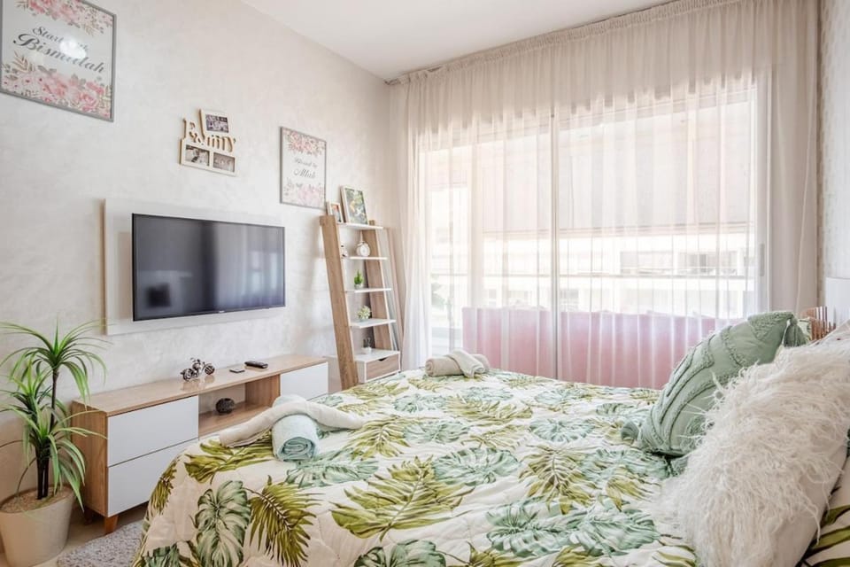Modern Stay Near Beach with Pool & Ocean Views Apartment in Souss-Massa