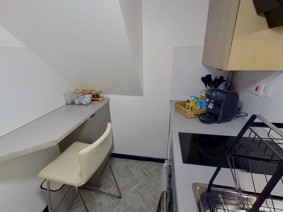 Kitchen or kitchenette, Photo of the whole room, Seating area, Dining area, stove