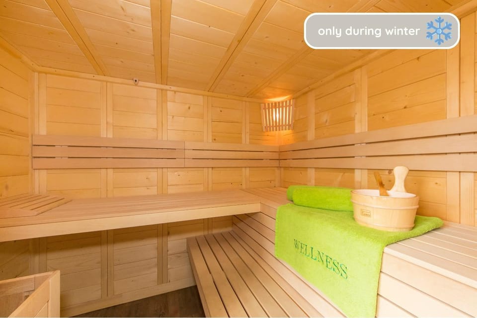 Winter, Sauna
