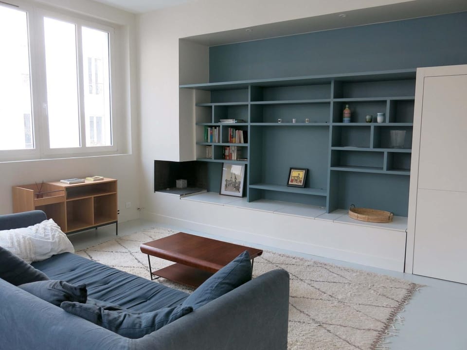 Library, Living room