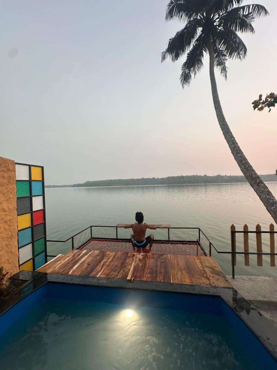 Day, Natural landscape, Lake view, Pool view, Swimming pool, Swimming pool