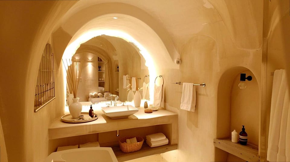 Monsora guesthouse for 10 guests in Fira House in Thera