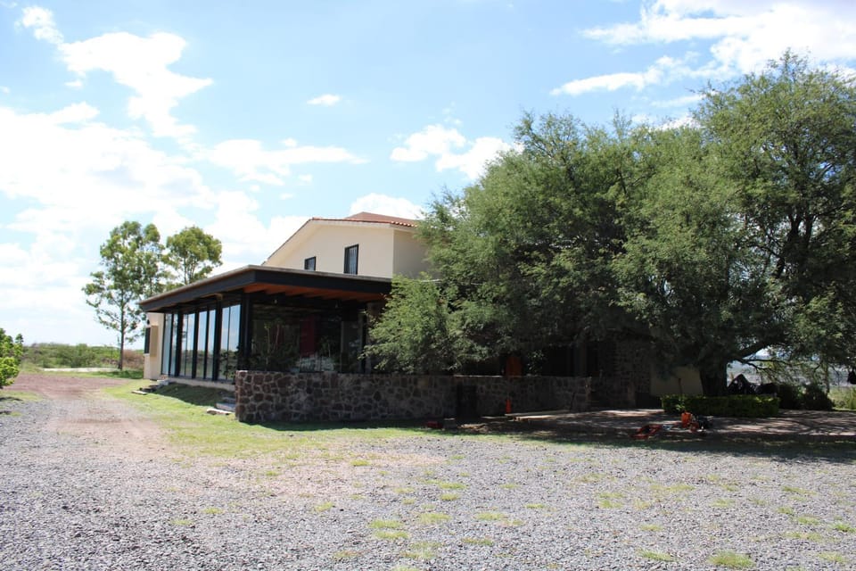 Property building, Natural landscape, Garden view