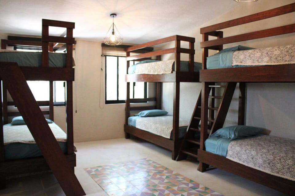Photo of the whole room, Bedroom, bunk bed