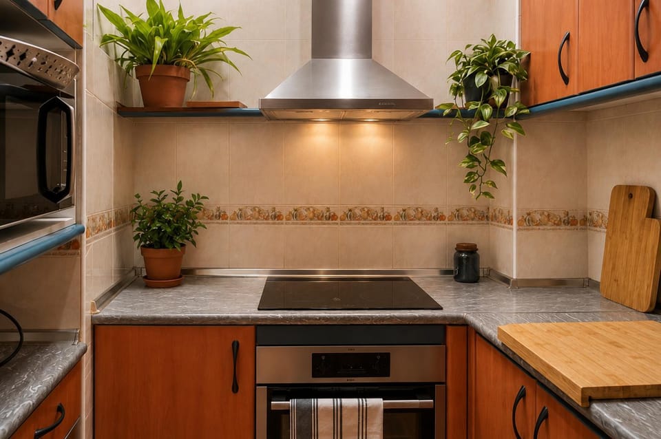 Kitchen or kitchenette, kitchen