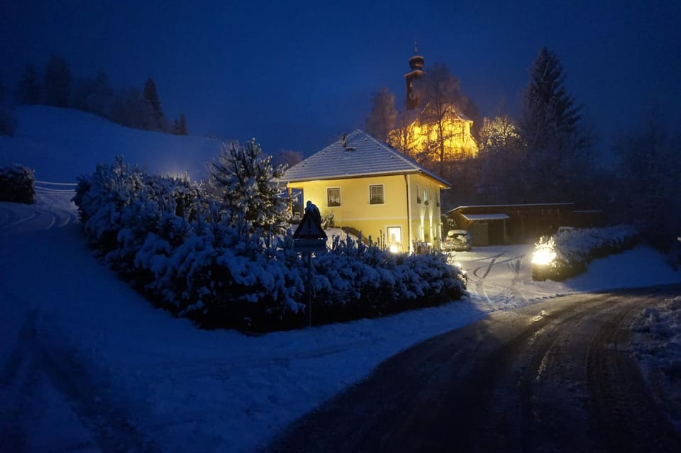 Property building, Winter