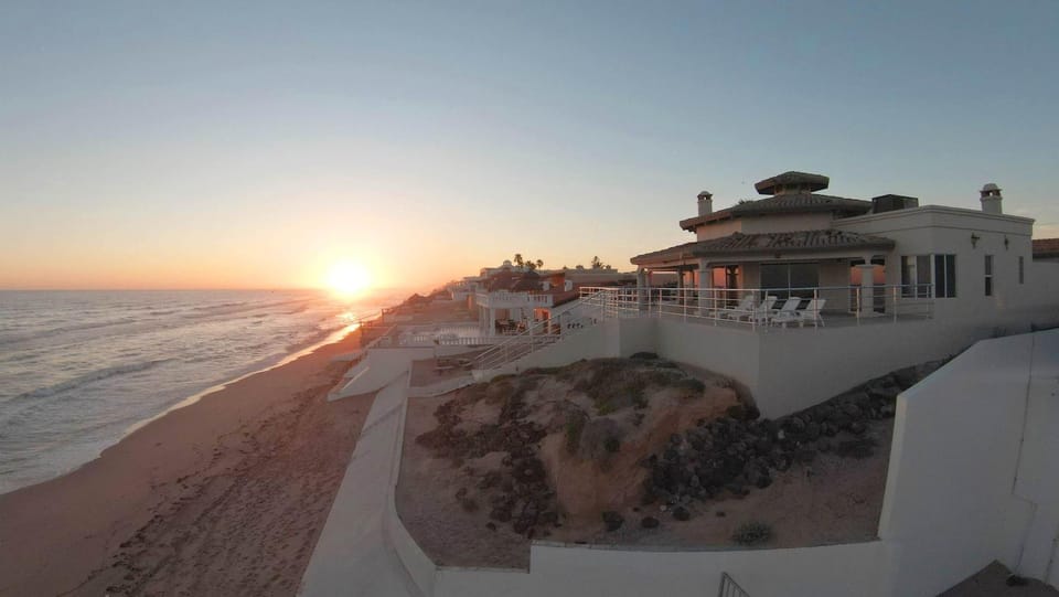 Spacious Family Beachfront Home The Beach House House in Rocky Point