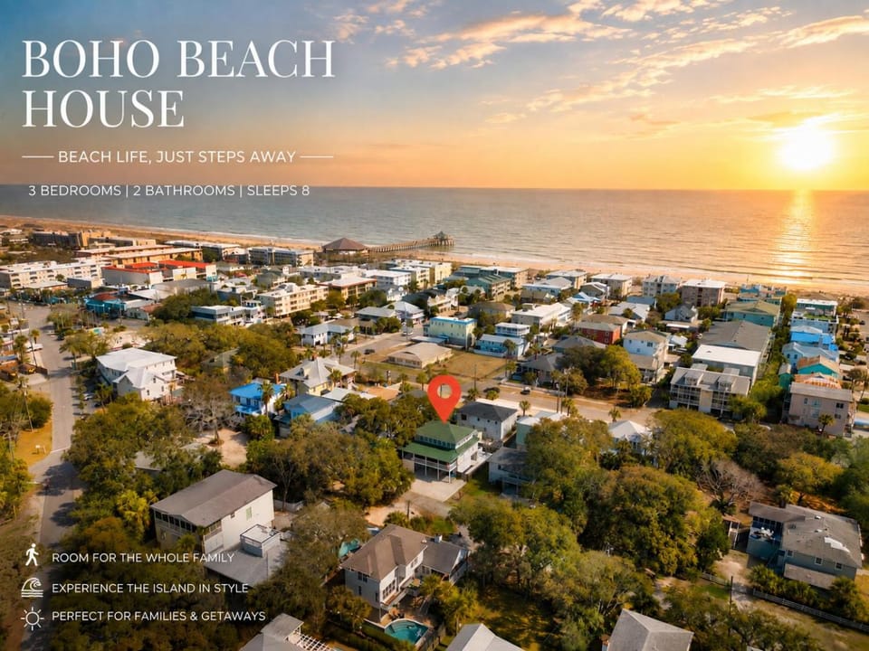 Boho Beach House House in Tybee Island