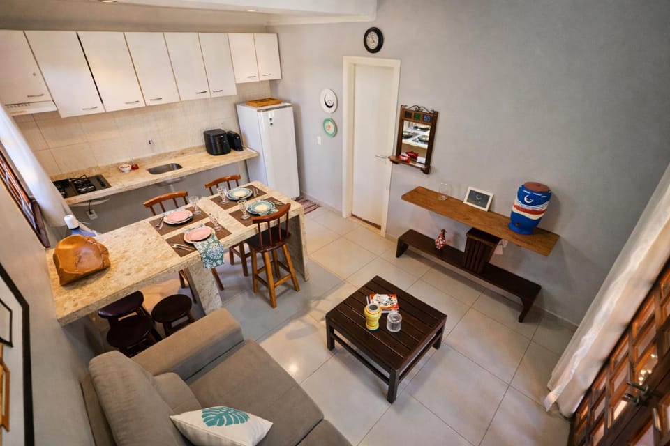 Living room, Communal kitchen
