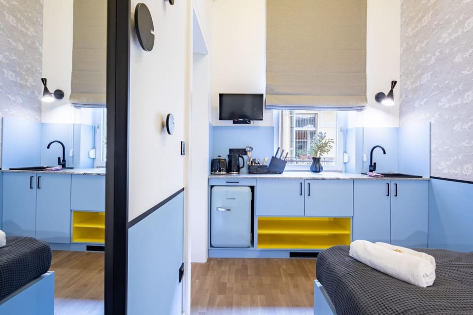 Stylish New Central Studio with AC Apartment in Budapest