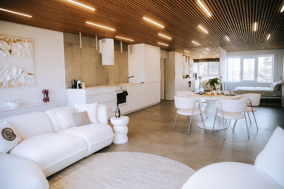 The living gallery Apartment in Latvia
