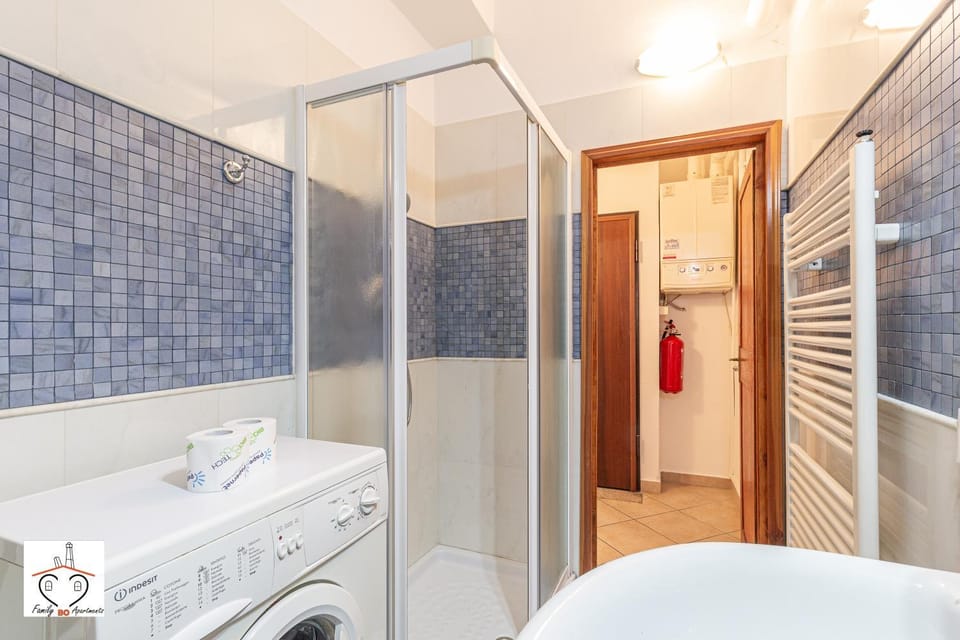 Shower, Bathroom, washing machine