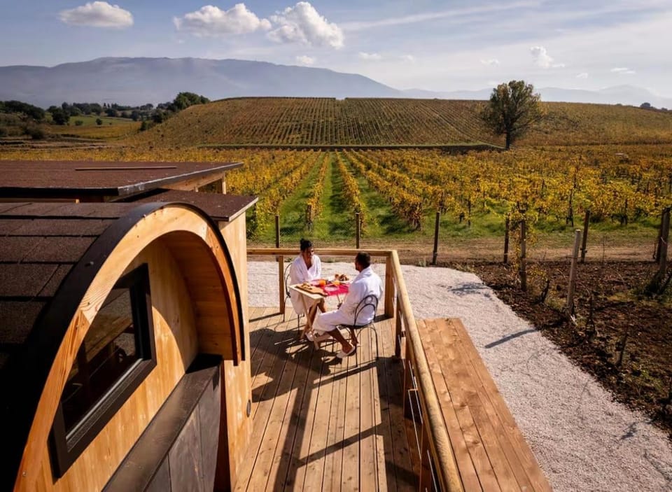 Ámpelos Wine Room Luxury tent in Umbria