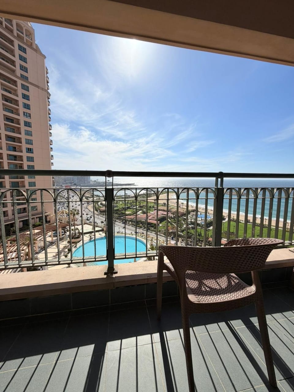 Natural landscape, Balcony/Terrace, Pool view