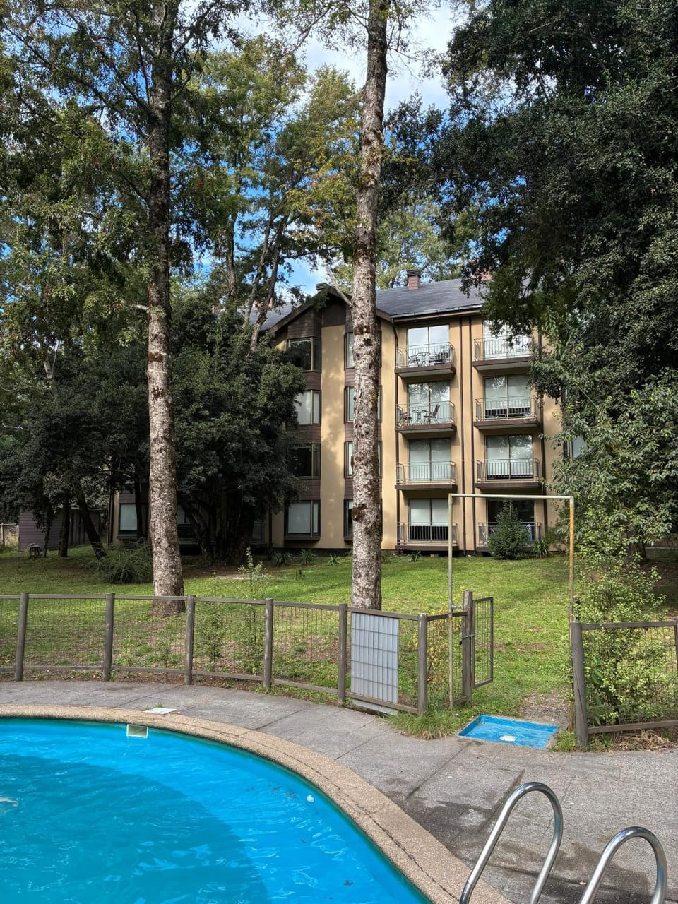 Property building, Natural landscape, Garden, Swimming pool