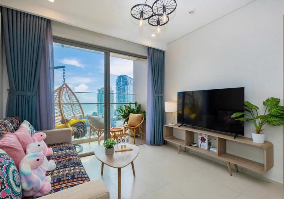 Natural landscape, TV and multimedia, Living room, Sea view