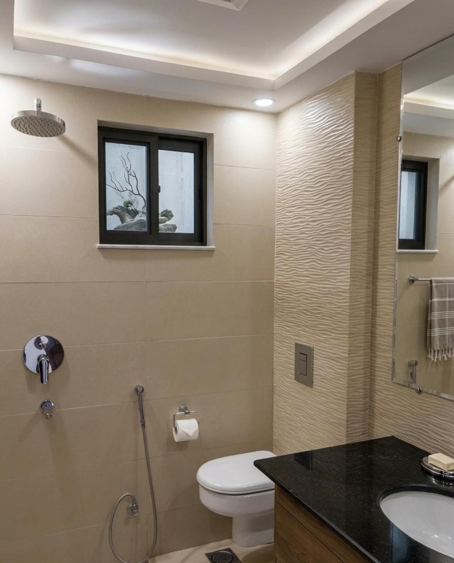 The Monochrome Suite, 1 BHK , Self Checkin, Gulberg 3 Lahore Apartment in Lahore