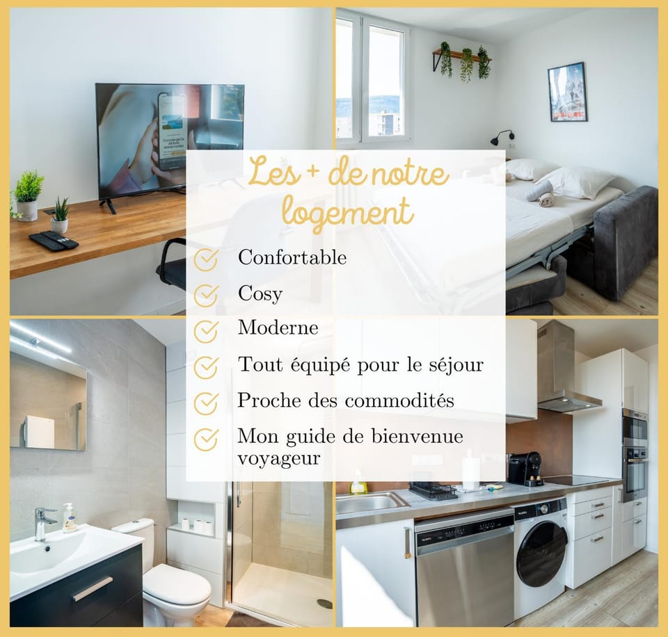 Chez Gilles I Studio I Ambilly Apartment in Annemasse