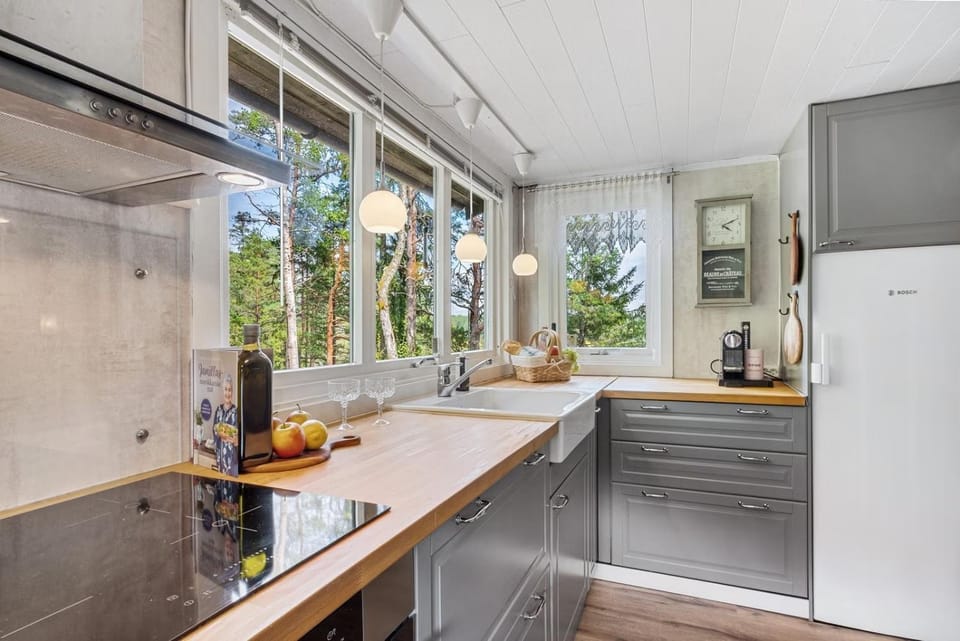Kitchen or kitchenette, Food and drinks, oven, stove