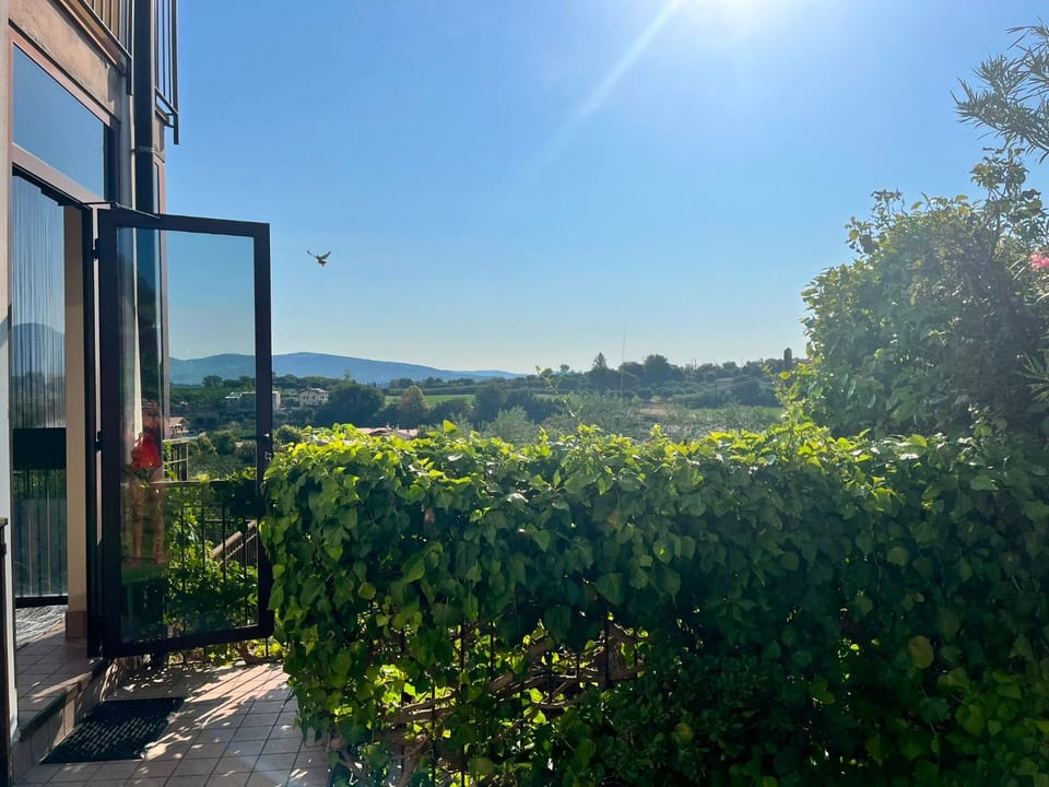 Property building, Natural landscape, Garden view, Mountain view