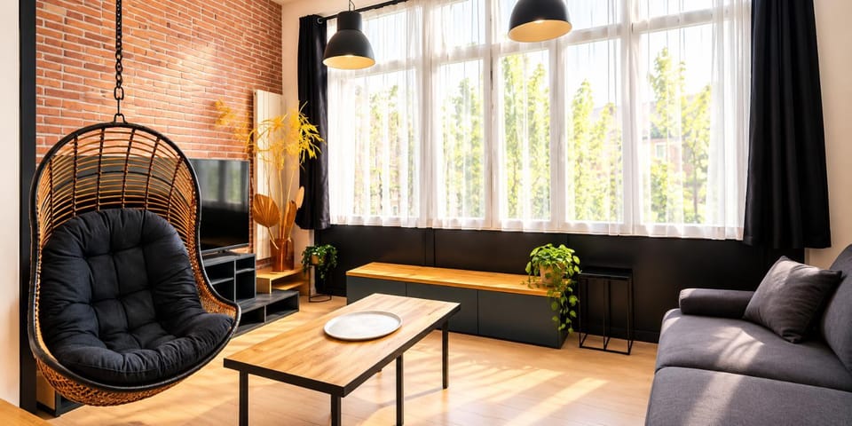 Property building, Living room, Seating area