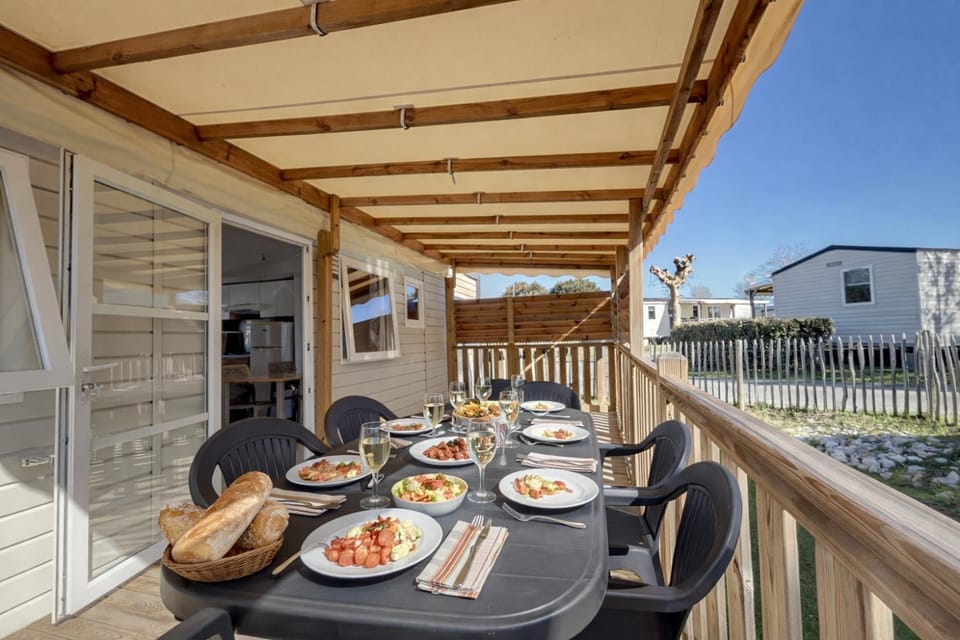 Mobilhome Le Cocon - La Plage House in Mimizan