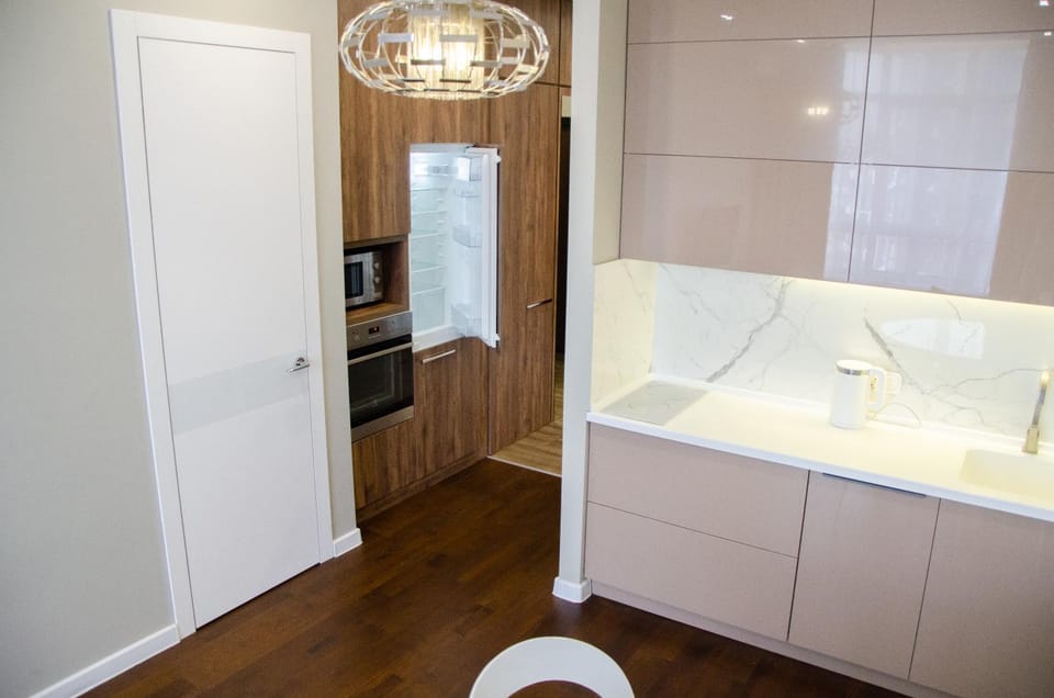 Kitchen or kitchenette, microwave, oven, pet friendly