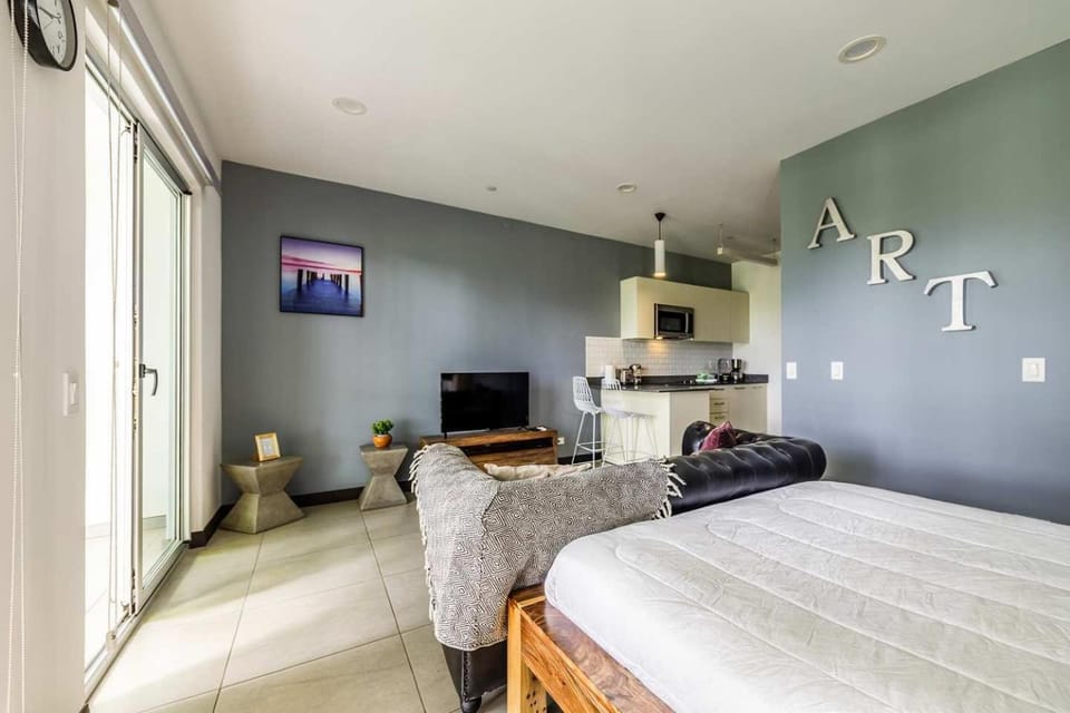 Furnished Studio in San Jose Urban Flats Building Apartment in San José Province