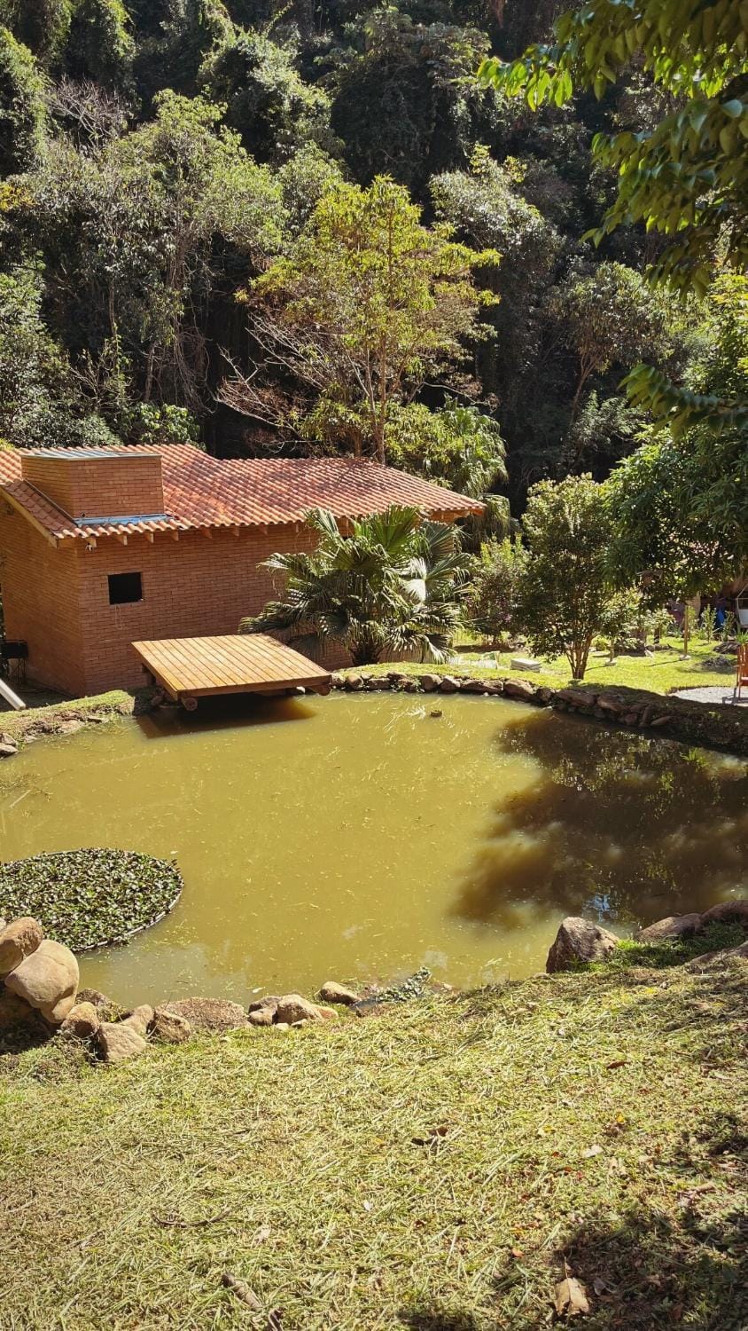 Cabana Refúgio Verdan House in State of São Paulo