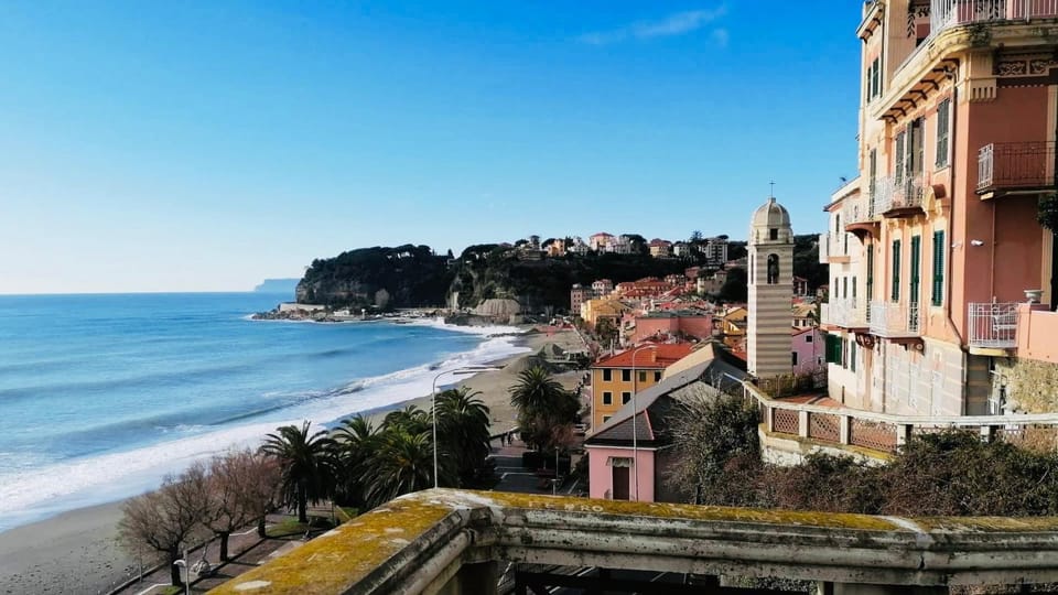 Parcheggio, terrazzo, aria condizionata - DalGattoNero Apartment in Celle Ligure