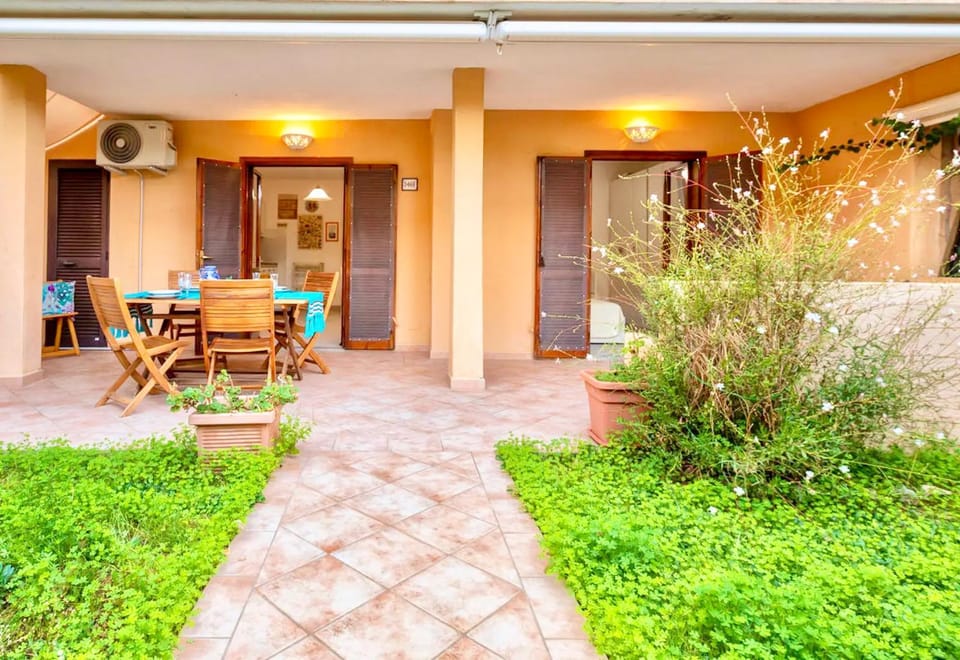 Property building, Patio
